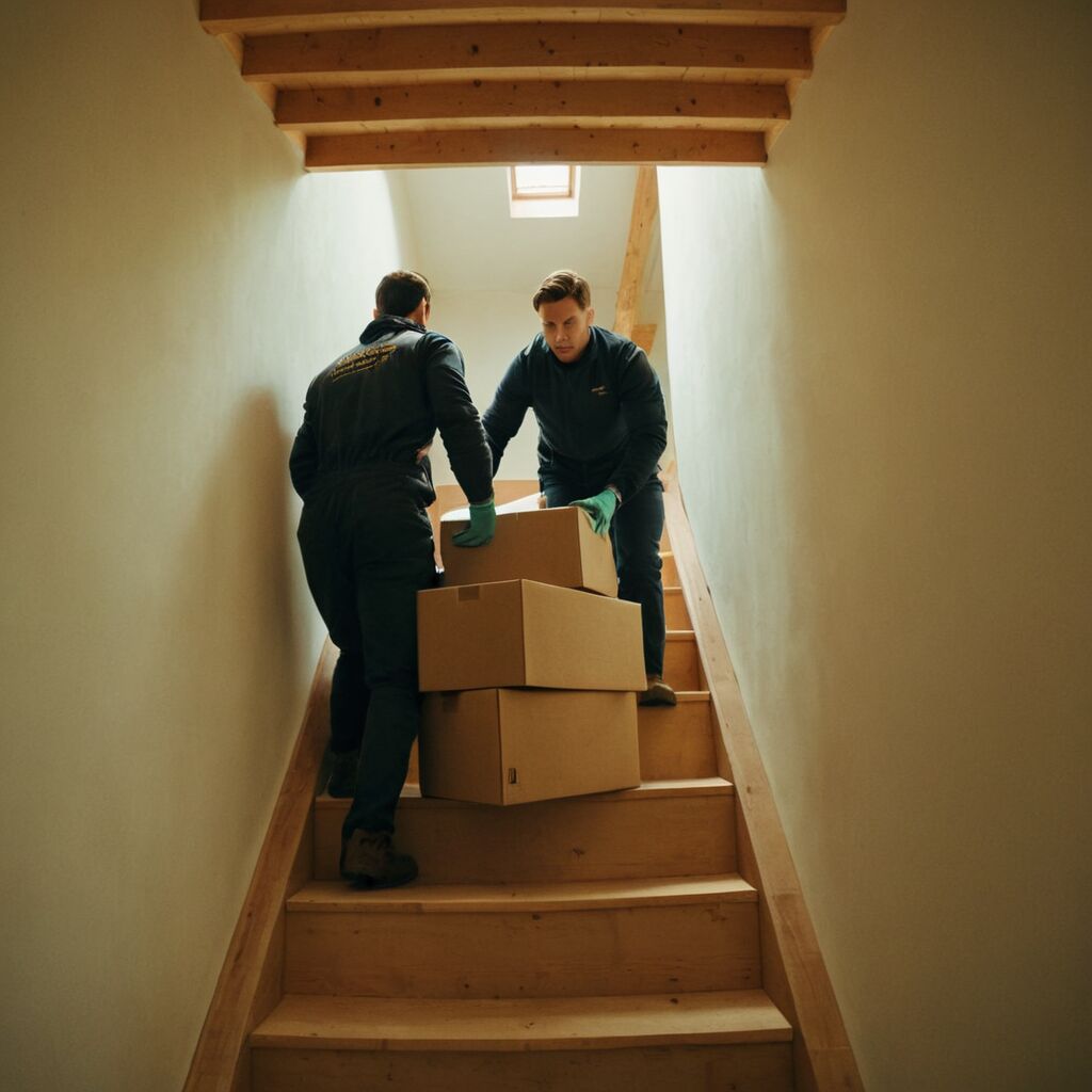 Die besten Tipps für Umzüge aus oder in Dachgeschosse