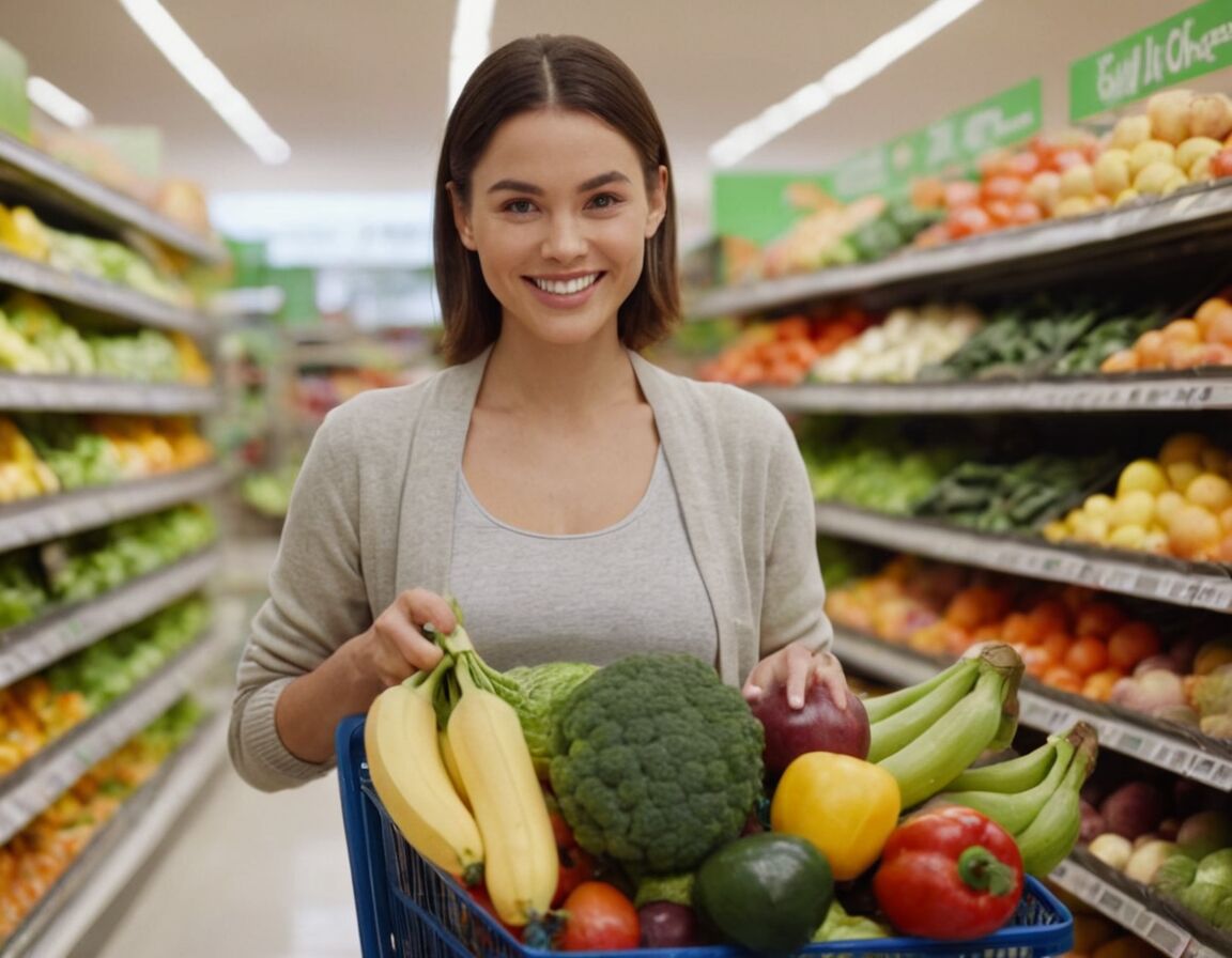 Frische Produkte wie Obst, Gemüse, Milch einkaufen   - Die besten Tipps für den ersten Einkauf nach dem Umzug