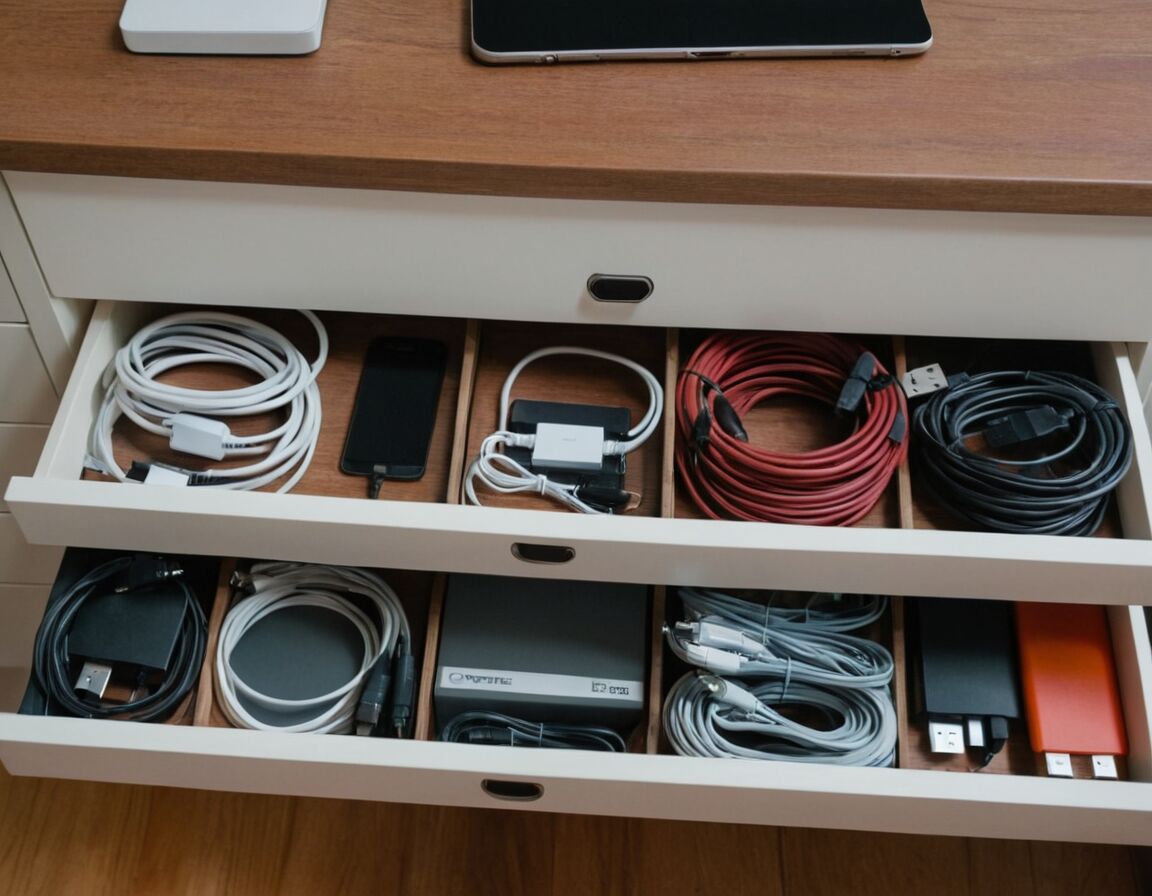 Geräte und Ladegeräte beschriften - Wie Du Ordnung in Kabel, Technik & Ladegeräte bringst