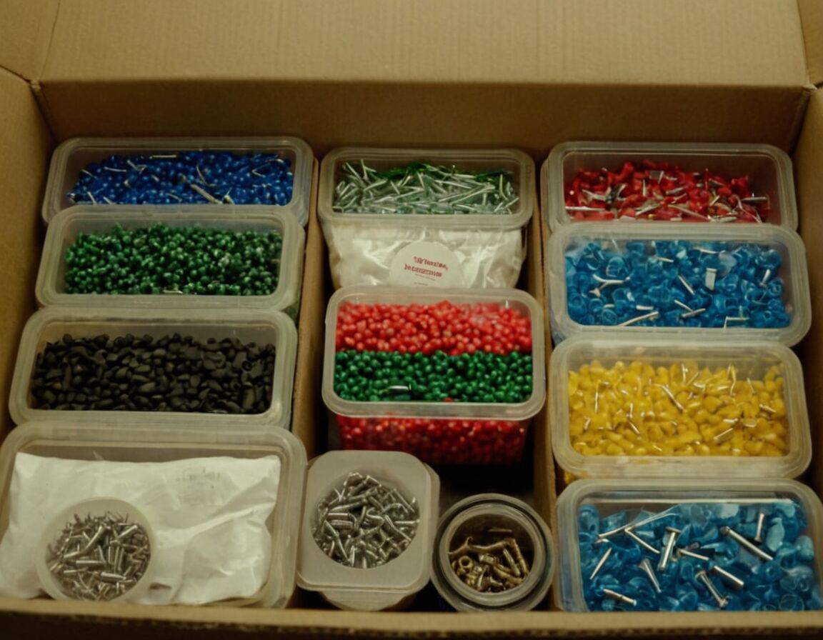 Alle Schrauben und Kleinteile in beschrifteten Tüten packen   - Effizient packen: Die besten Tricks von Umzugsprofis