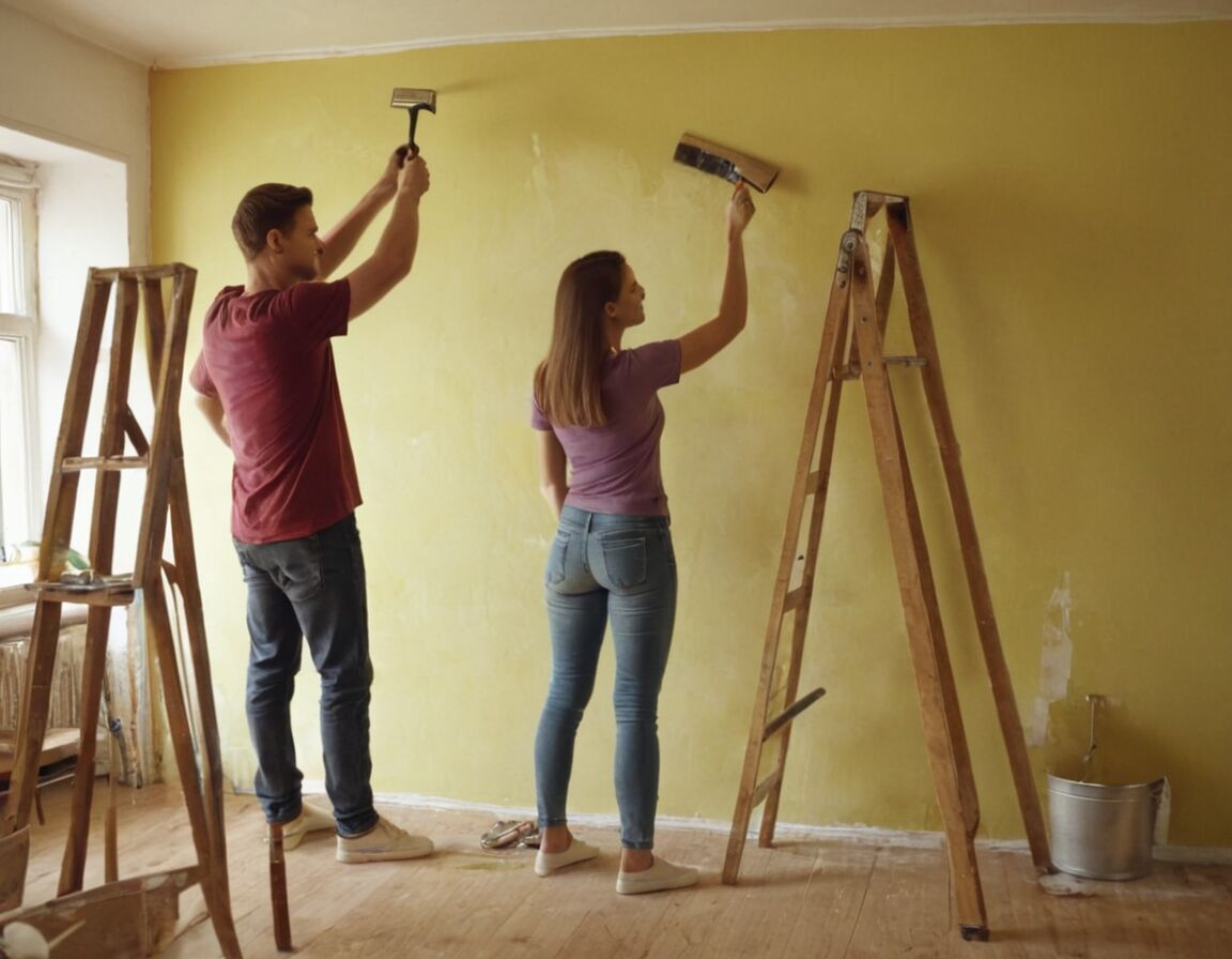 Renovierung: Alte Wohnung selbst streichen und reparieren   - Was beim Umzug wirklich teuer wird – und wo Du sparen kannst