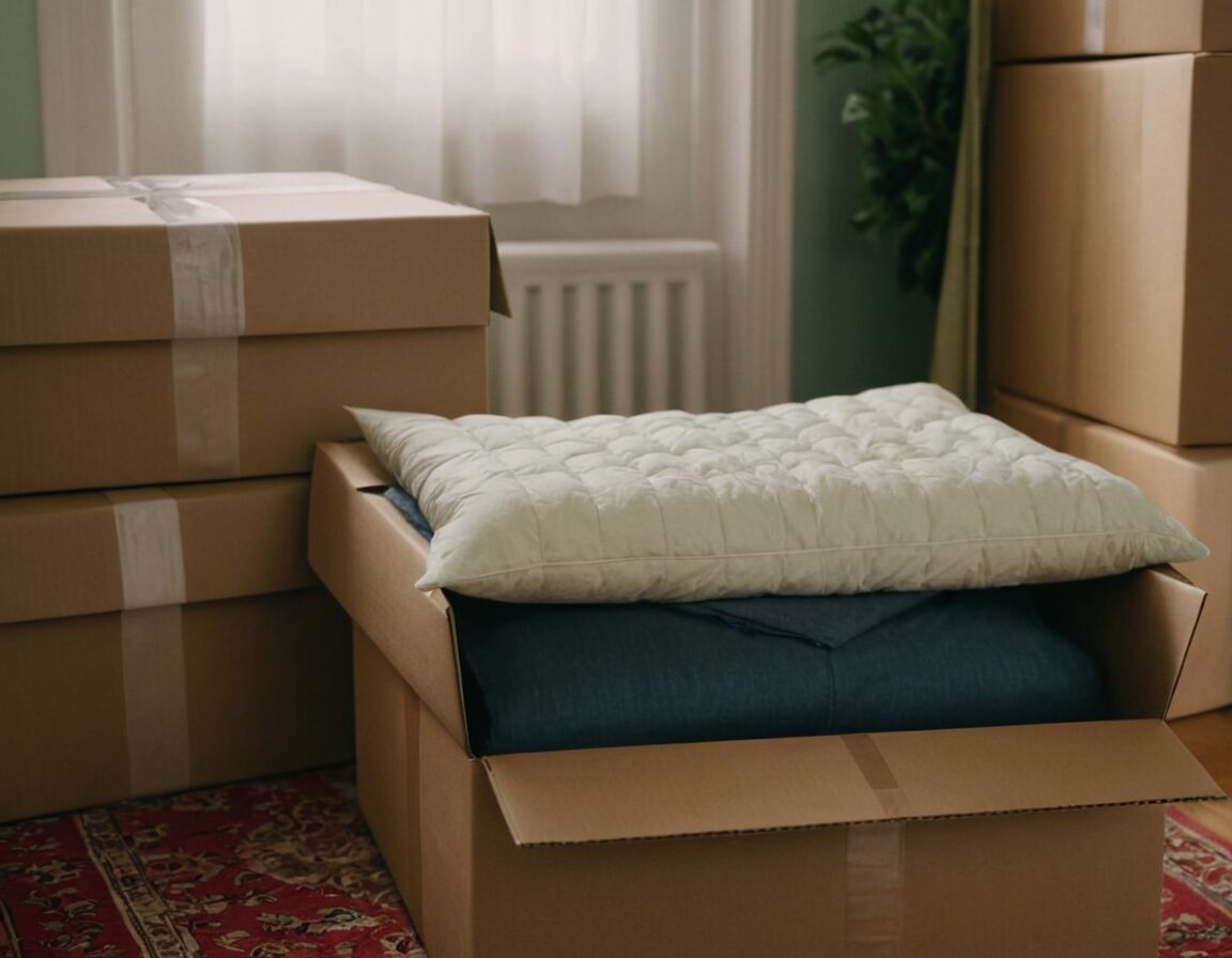 Kleider und Textilien als Polster- und Füllmaterial verwenden   - Wie Du beim Umzug nachhaltig und günstig kombinierst