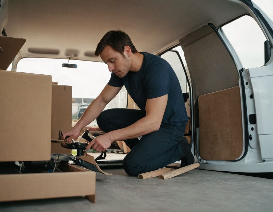 Möbel zerlegen, um Platz und Transportkosten zu sparen   - Wie Du gebrauchte Möbel transportieren und Geld sparen kannst