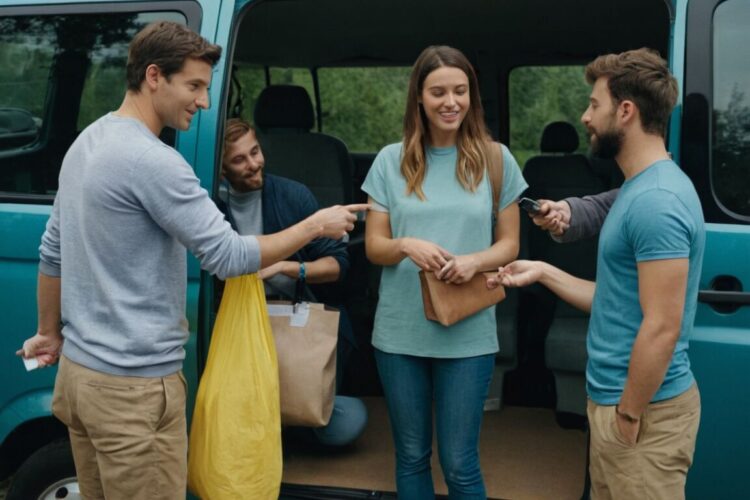 So teilst du dir einen Transporter sinnvoll mit anderen