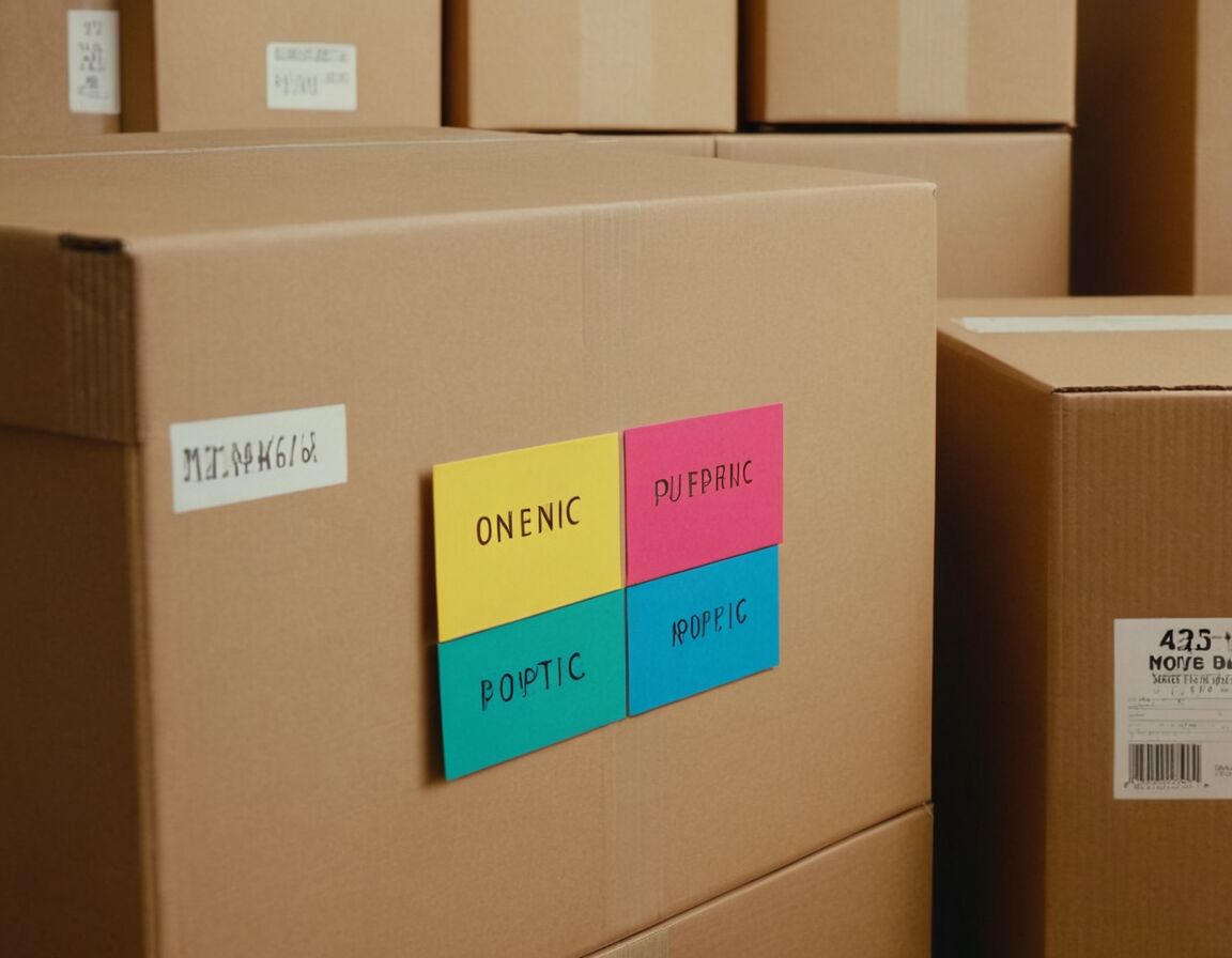 Wie du beim Packen den Überblick behältst – Kisten clever beschriften