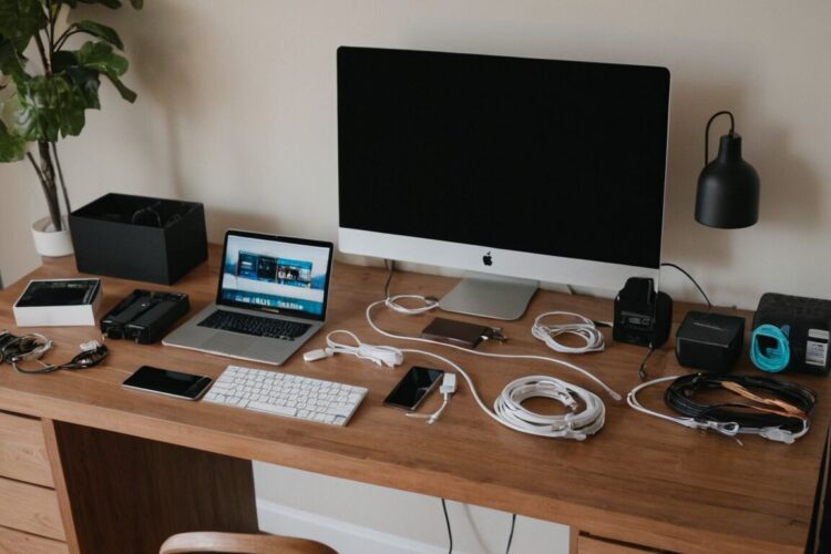 Wie du Ordnung in Kabel, Technik & Ladegeräte bringst