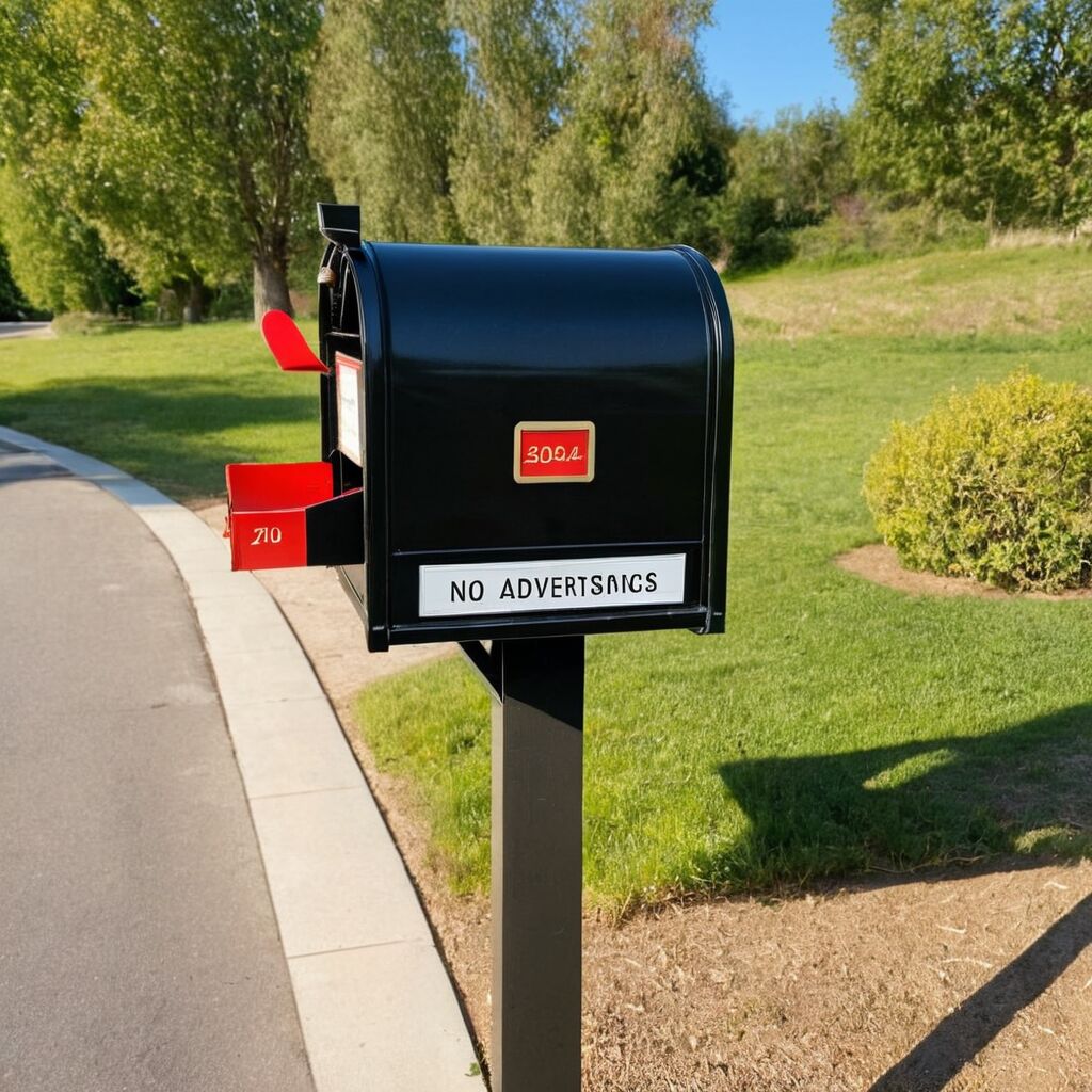 Wie Du deinen neuen Briefkasten vor Werbung schützt