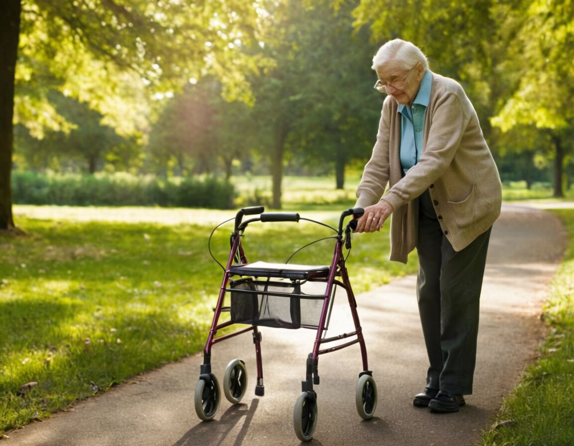 Bei längeren Strecken Pausen und Ruhezeiten einplanen - Was Du bei Umzügen mit Gehhilfe oder Rollator beachten solltest