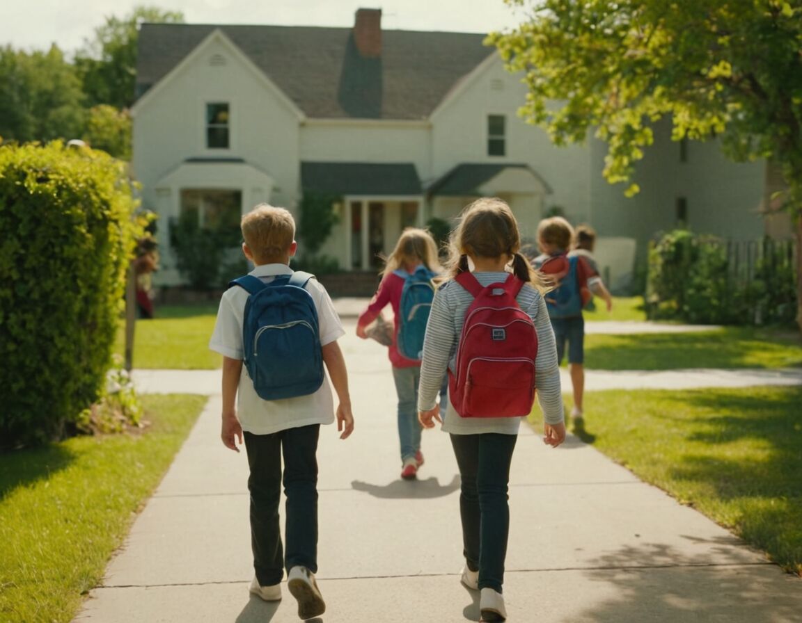 Neue Wege zur Schule oder Kita erkunden   - Erste Schritte im neuen Zuhause: Orientierung für Kinder