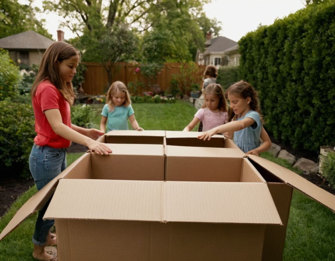 Kinder und Haustiere auf Veränderungen vorbereiten - Tipps für den Umzug von Großfamilien