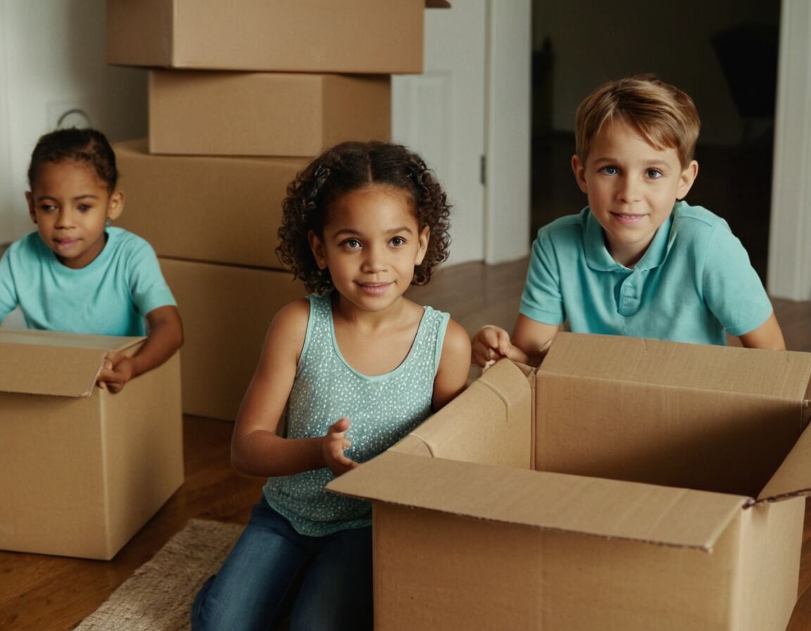 Eingewöhnung in neues Umfeld planen   - Checkliste für einen Umzug mit Kindern in die USA
