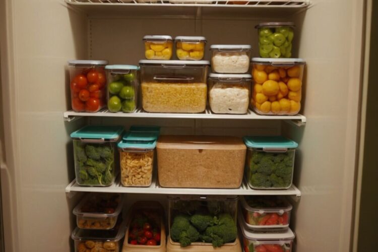 Tipps für einen organisierten Kühlschrank nach dem Umzug