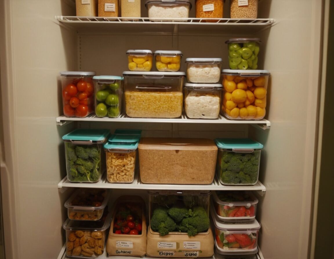 Tipps für einen organisierten Kühlschrank nach dem Umzug